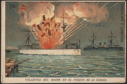 USS Maine explosion at Havana's Port